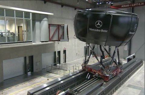 rijsimulator, Mercedes-Benz
