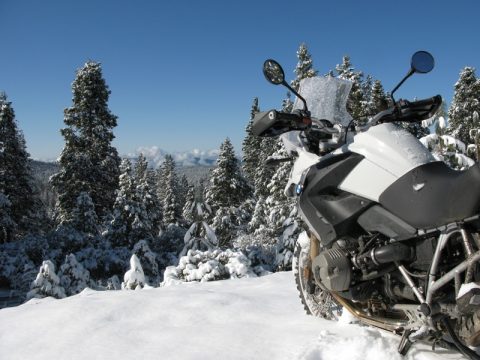 sneeuw, motor