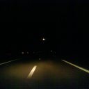 donkere snelweg