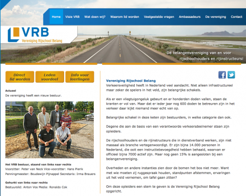 VRB, website, www.vrb.nu