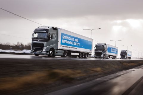 Truck platooning, Volvo